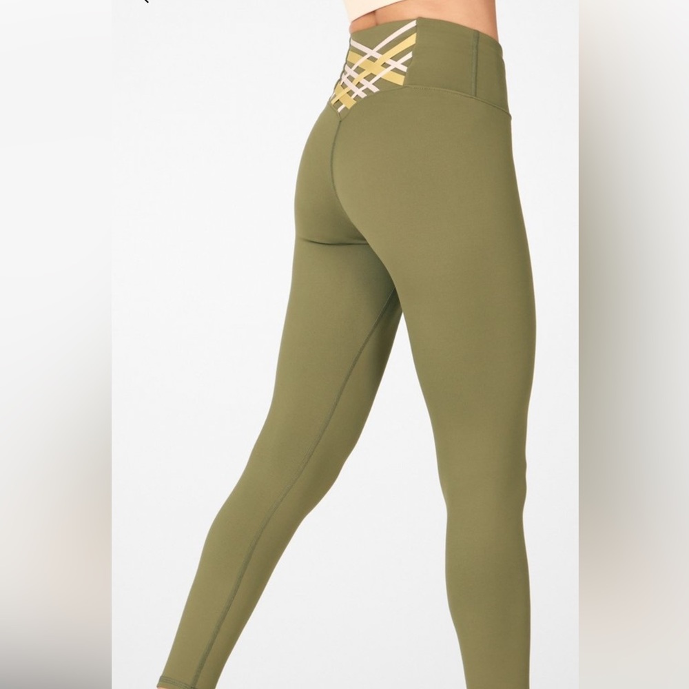 FABLETICS BOOST POWERHOLD HIGH-WAIST LEGGINGS SIZE LARGE